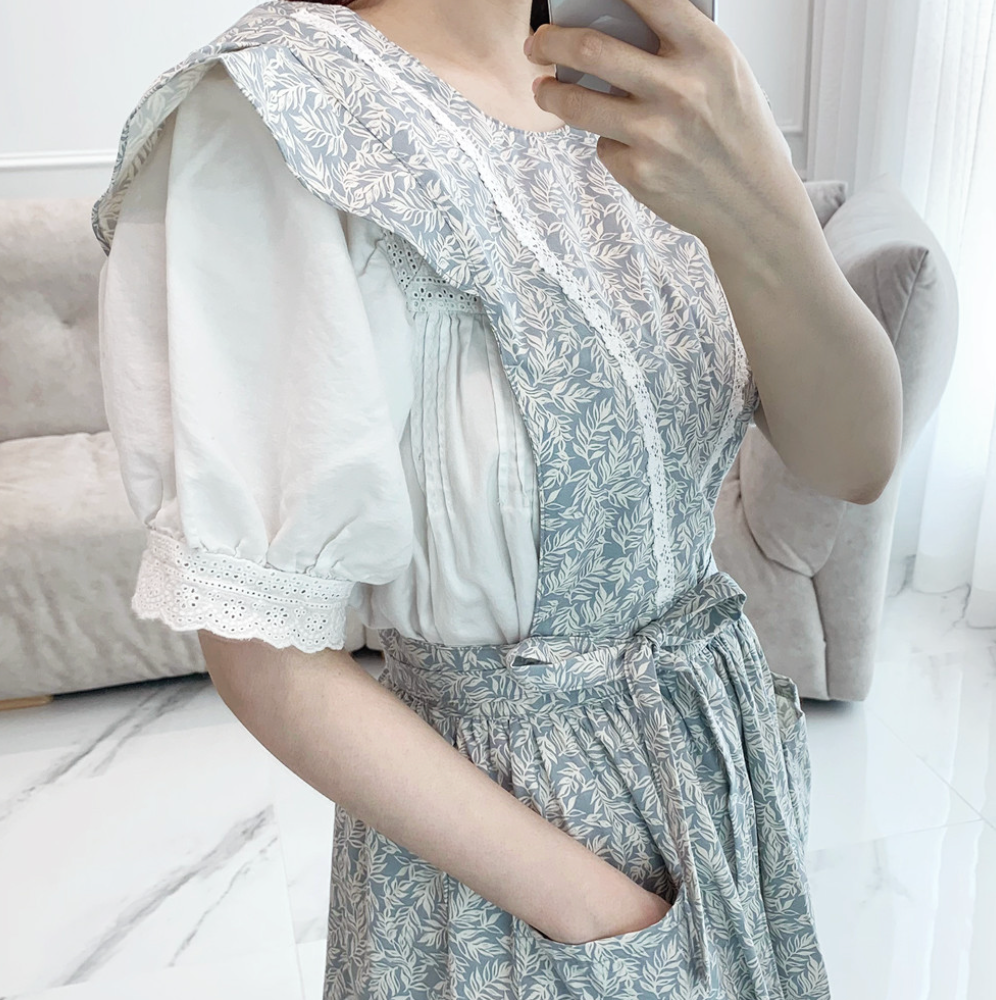 AURACASA Gardening Frill Apron 가든프릴 앞치마